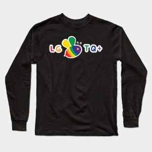 LGBTQ+ Rainbow Bee Long Sleeve T-Shirt